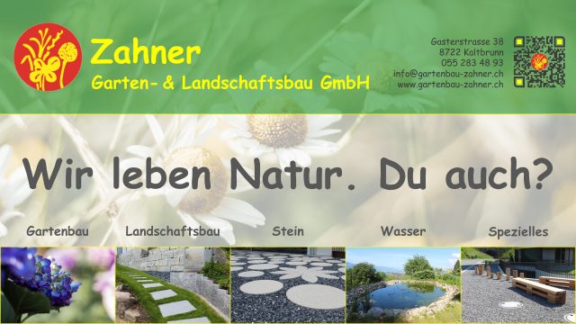 Werbekunde Zahner Garten- und Landschaftsbau GmbH
