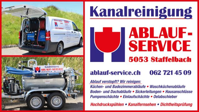 Werbekunde Ablauf-Service GmbH, Kanalreinigung
