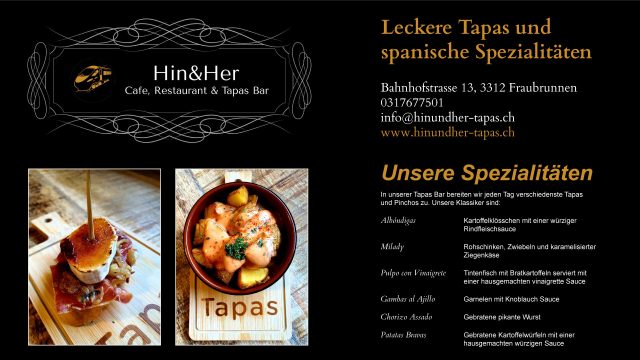 Werbekunde Hin & Her Tapas Bar