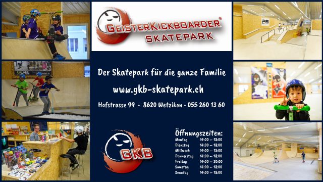 Werbekunde Skatepark
