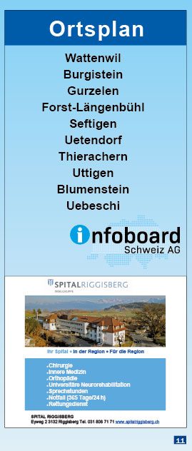 Ortsplan Wattenwil
