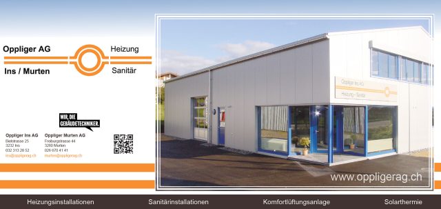 Werbekunde Oppliger Ins AG