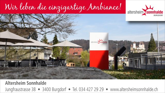 Werbekunde Altersheim Sonnhalde